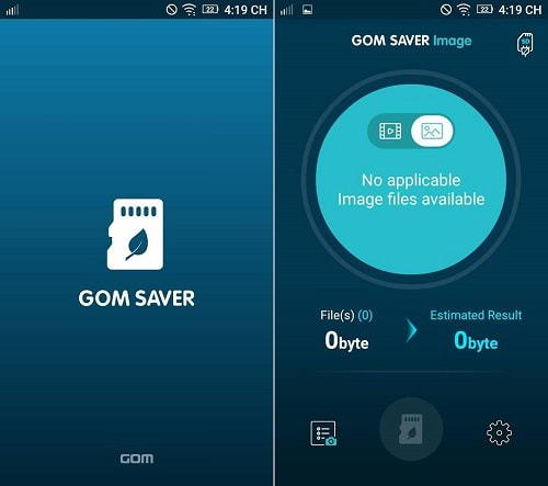 Hình ảnh 2K2eY6S của Tải GOM Saver - Nén ảnh và video tự động tiết kiệm bộ nhớ Android tại HieuMobile