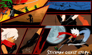 Hình ảnh trong game Stickman Quest - Ninja diệt yêu quái tại HieuMobile