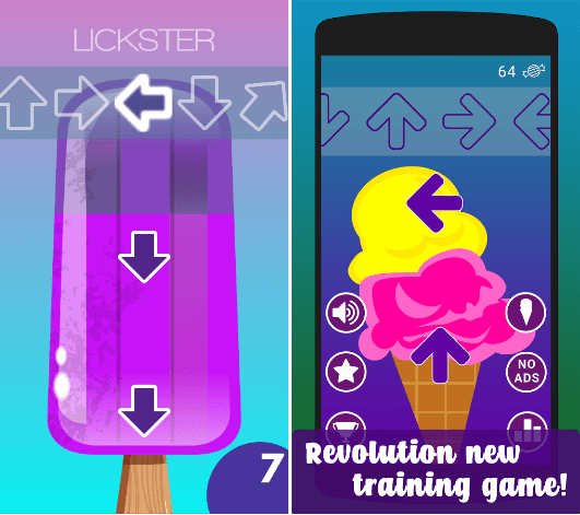 Hình ảnh trong game Lickster - Liếm kem luyện lưỡi thú vị tại HieuMobile