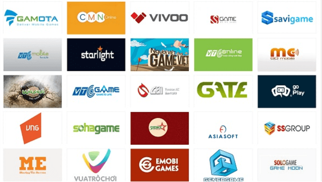 Một số nhà phát hành game tại Việt Nam