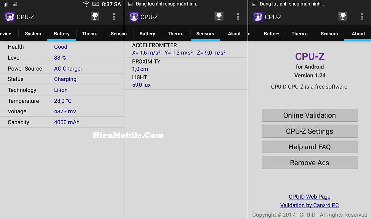 Hình ảnh Qez3bBb của Tải CPU Z - Ứng dụng xem cấu hình điện thoại Android chi tiết tại HieuMobile