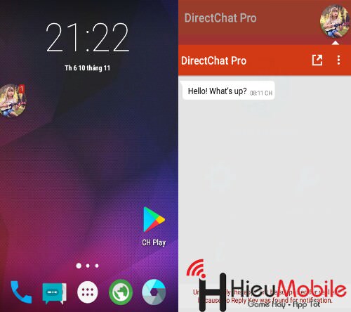 Hình ảnh UCCyA5S của Tải Derect Chat - Tạo bong bóng chat khi nhắn tin tại HieuMobile
