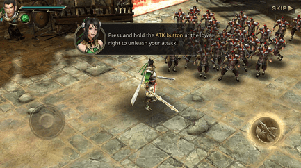 Hình ảnh trong game Dynasty Warriors: Unleashed - Tam Quốc Diễn Nghĩa tại HieuMobile