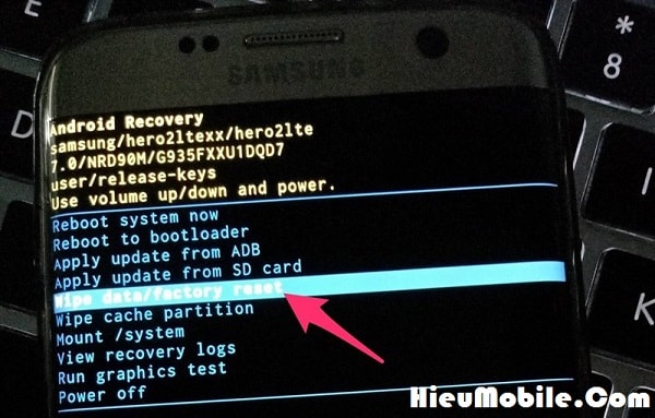 Hình ảnh eHQL95L của Cách đơn giản để bẻ khóa màn hình Android khi bị quên mật khẩu tại HieuMobile