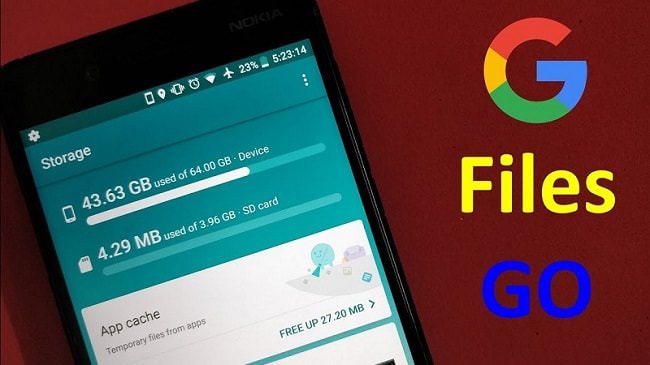 Files Go sẽ là một trong những ứng dụng cơ bản được thay thế trên Android Go