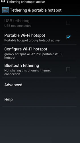 Hướng dẫn sử dụng chức năng Tether trên Android để phát Wifi