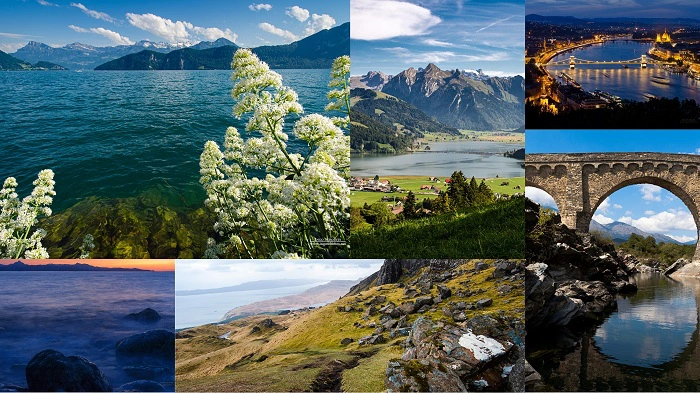 Chia sẻ theme chứa 12 hình nền phong cảnh Châu Âu cho Windows 10