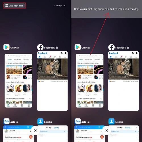 Cách Chia Màn Hình Chạy 2 App Cùng Lúc Cho Android, Iphone