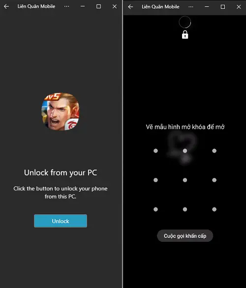 Chạy ứng dụng Android trên máy tính Windows 10 với Your Phone