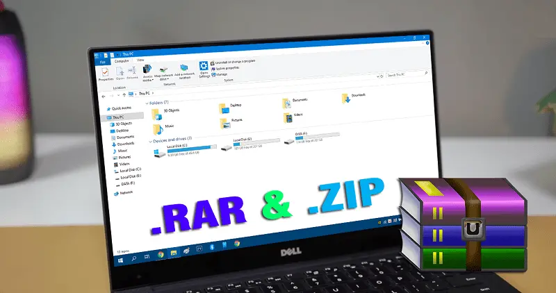 Dùng WinRAR để tạo file nén RAR, ZIP kèm đặt mật khẩu và giải nén