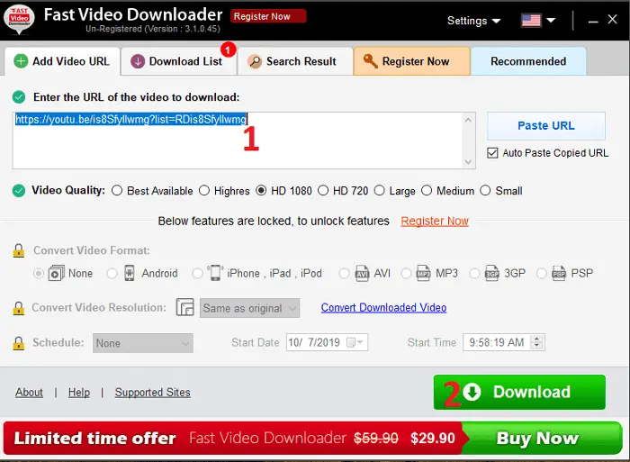 Hướng dẫn sử dụng Fast Video Downloader để tải video